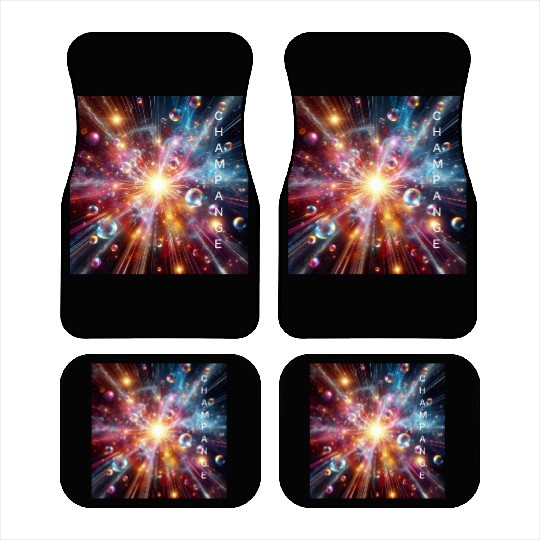 Champagne Supernova Car Mats