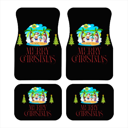 A Holly Jolly Christmas Adventure Car Mats