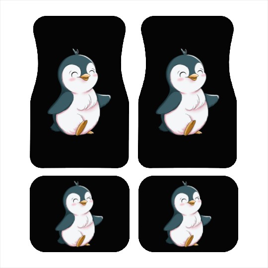 Cute Penguin Car Mats