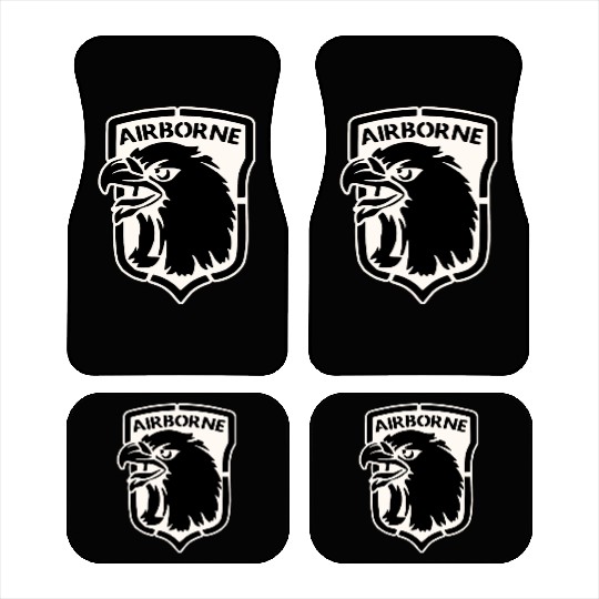 Airborne Eagle LIKE US ON FB #USAPatriotGraphics © Car Mats