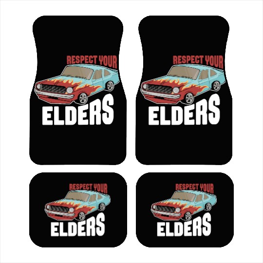Funny Car Guy 2 Car Mats