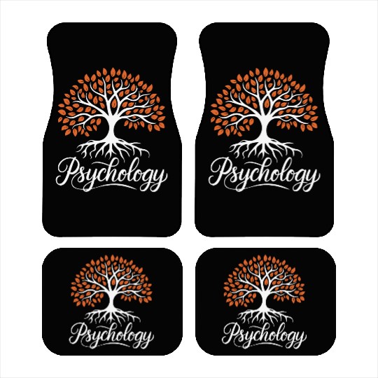 Tree of Life Mental Health Art | Psychology Symbol Car Mats