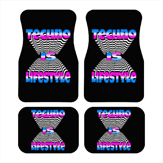 Techno Is Lifestyle Car Mats