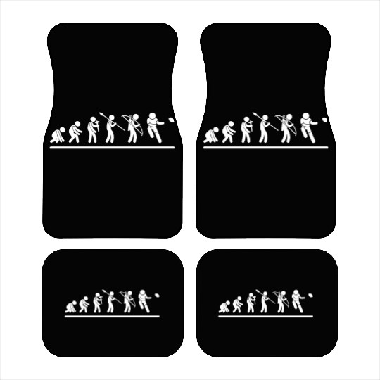 Rugby Player Evolution Funny Rugby Car Mats