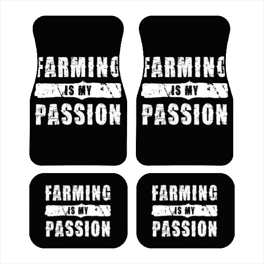 Farming Is My Passion Statement Design Car Mats