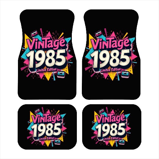 vintage 1985 limited edition Car Mats