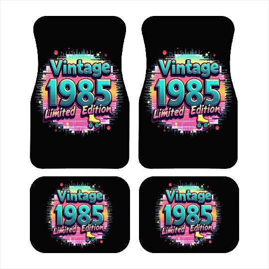vintage 1985 limited edition Car Mats