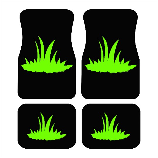 Meadow Many Grasses Blades Of Grass Green Nature Car Mats