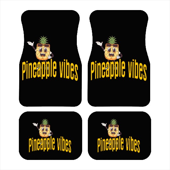 Pineapple vibes Car Mats