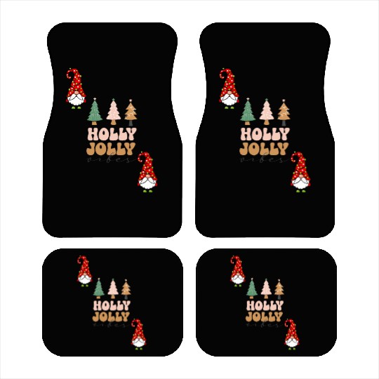 Holly Jolly Vibes Car Mats