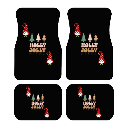 Holly Jolly Vibes Car Mats
