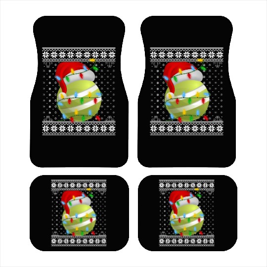 Croquet Ball Christmas Car Mats