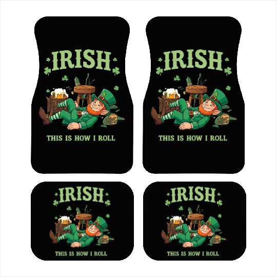 Irish Drinking Car Mats
