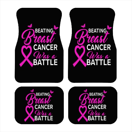 Beating Breast Cancer Was a Battle Car Mats