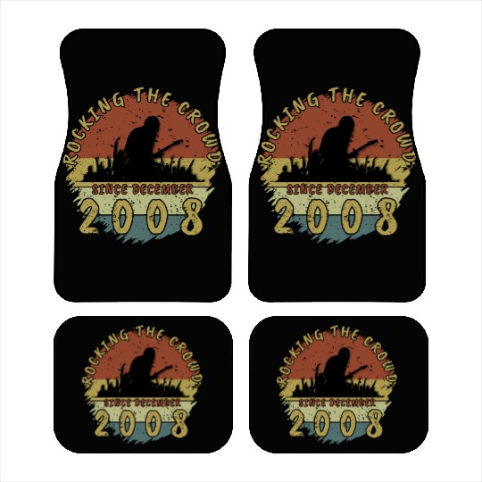 16th birthday Rocking this planet GIT 12/2008 Car Mats