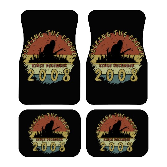 16th birthday Rocking this planet GIT 12/2008 Car Mats