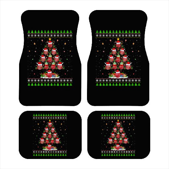 Cricket Christmas Tree Car Mats