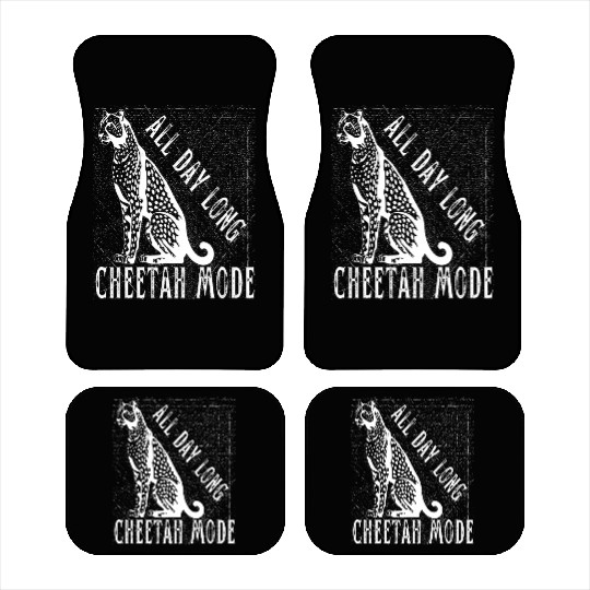 Cheetah Car Mats