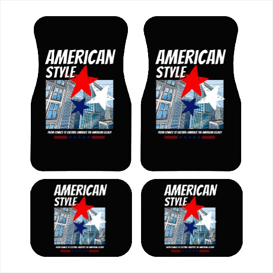 From Comics to Culture: Embrace the American style Car Mats
