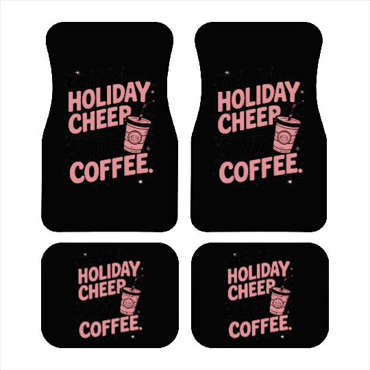 Hot Cocoa Christmas Car Mats
