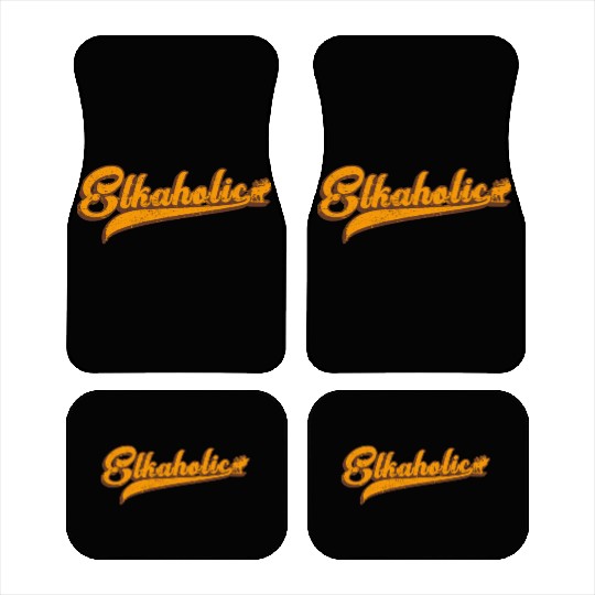 Elk Hunting Elkaholic Hunters Car Mats
