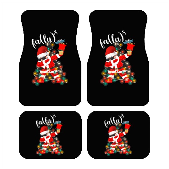 Santa Dance Car Mats
