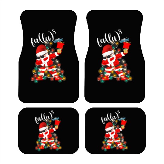 Santa Dance Car Mats