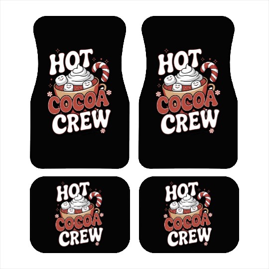 Hot Cocoa Crew Car Mats
