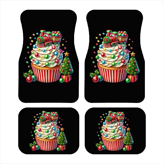 Christmas ice cream, Merry Christmas Car Mats