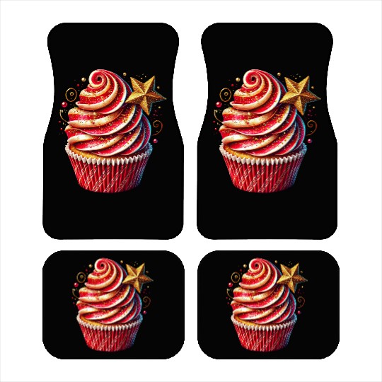 Christmas ice cream, Merry Christmas Car Mats