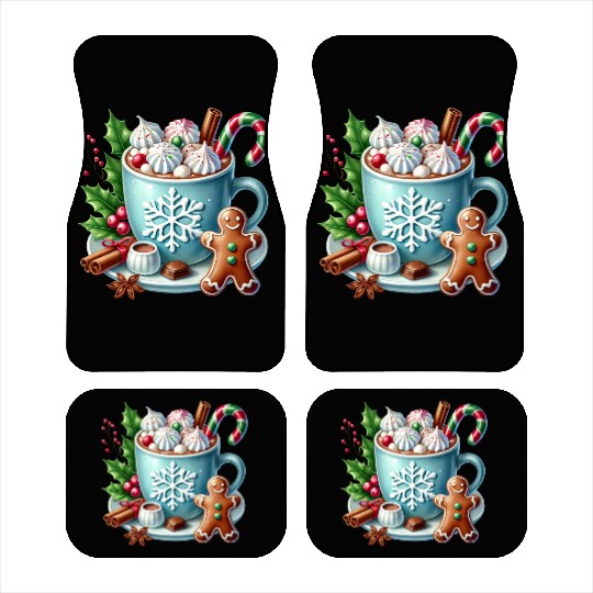 Christmas ice cream, Coquette Chistmas Car Mats