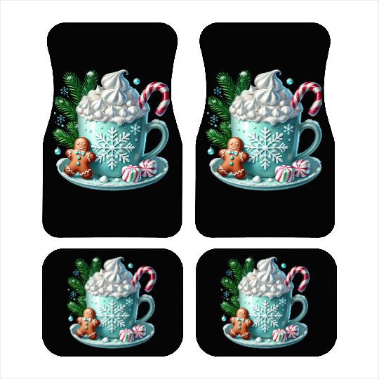 Christmas ice cream, Coquette Chistmas Car Mats