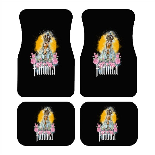 Our Lady of the Rosary of Fátima - Portugal Car Mats