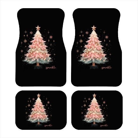 Tis The Season To Sparkle Car Mats