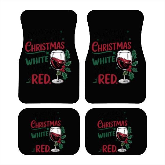 Im dreaming of a white Christmas Car Mats