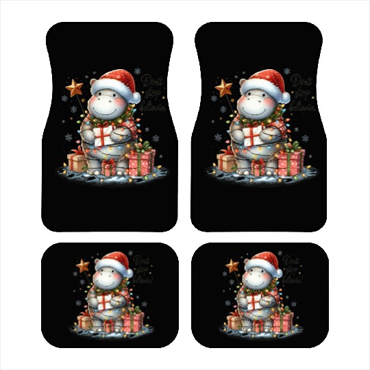 Don t Stop Believin, Merry Christmas Car Mats