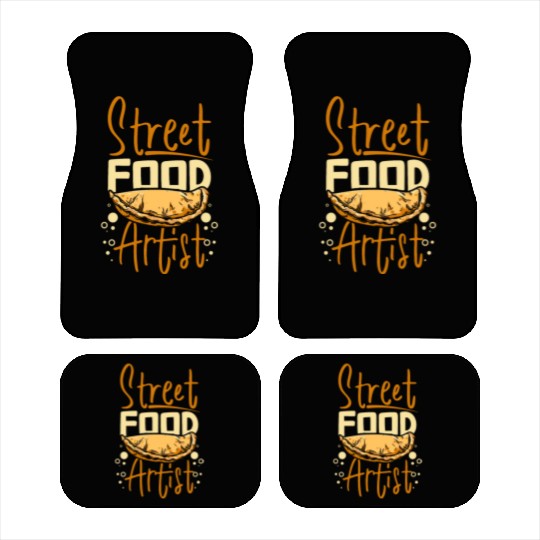 Street food artist Empanadas maker Car Mats