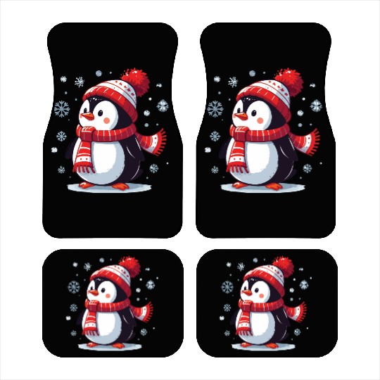 Penguin winter style Car Mats