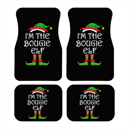 I'm The Bougie Elf Car Mats Matching Family Christmas