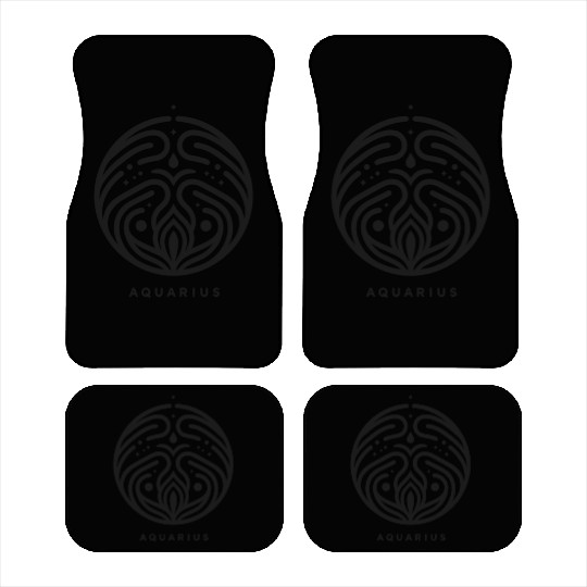 Zodiac Aquarius Car Mats