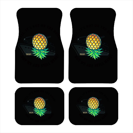 Cruising Pineapple Rebels Car Mats