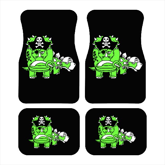 Triceratops Stegosaurus 2 Dinosaur Pirates Dinos Car Mats