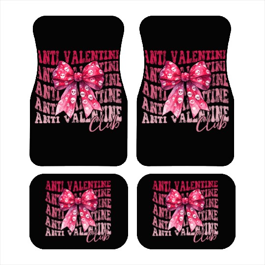Anti Valentine Club Car Mats