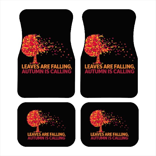 Fall Vibes and Autumn Spirit Car Mats