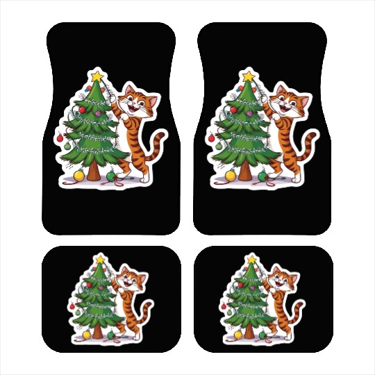 Climbing the Christmas Spirit Car Mats
