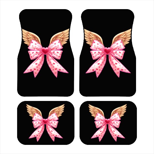 Cupid Bow, Valentine Retro Car Mats