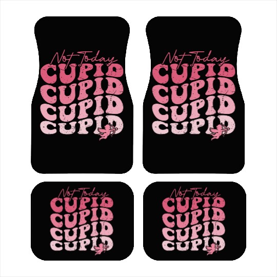 Not Today Cupid Car Mats
