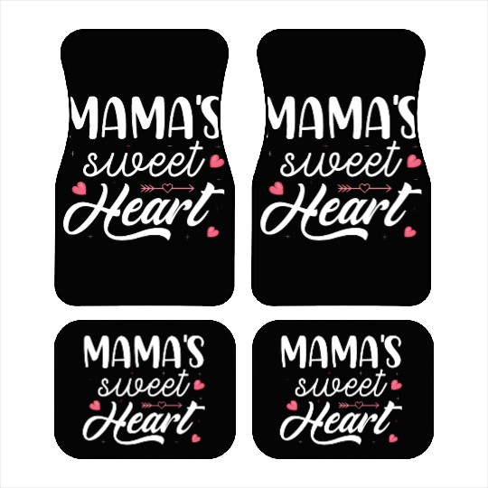 Mamas Sweet Heart Car Mats