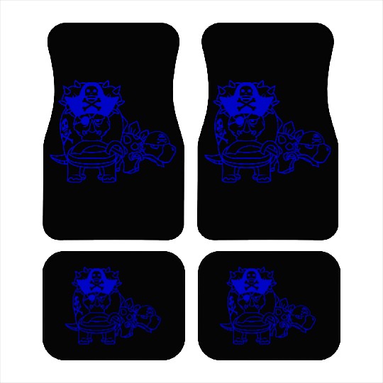 Triceratops Stegosaurus 2 Dinosaur Pirates Dinos Car Mats
