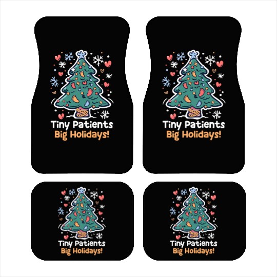 NICU Christmas Tiny Patients, Big Holidays! Car Mats